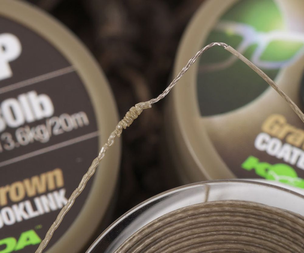 KORDA Поводковый материал N-Trap Soft Gravel 15lb 20м