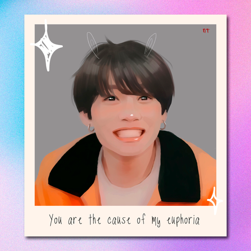 Арт принт / graphic_temple / BTS / Чонгук #1