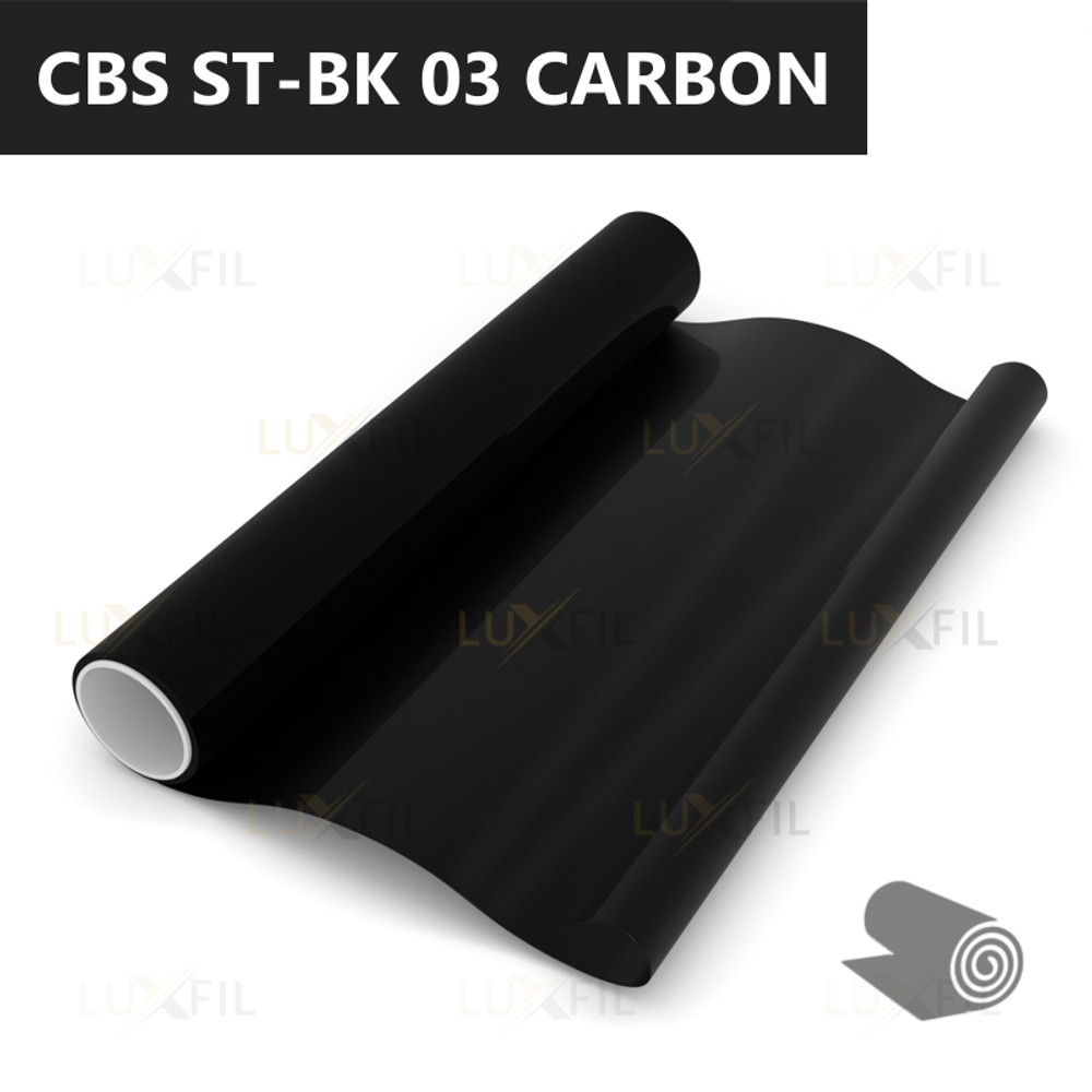 Пленка тонировочная CBS-ST-BK 03 Carbon LUXFIL, рулон (размер 1,524x30м.)