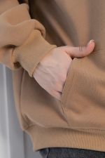 Худи Выше неба (коричневое) Б12919-4М LT Collection