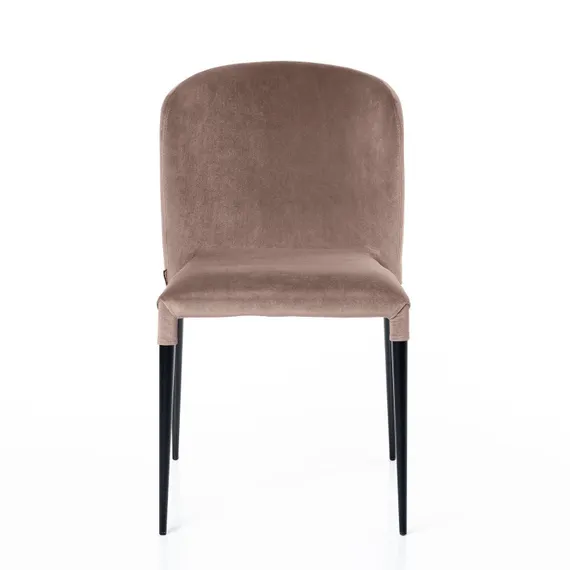 Стул Albert бежевый бархат