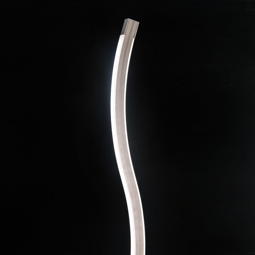 Citilux Гуффин CL804001 Торшер светодиодный с диммером Матовый Хром