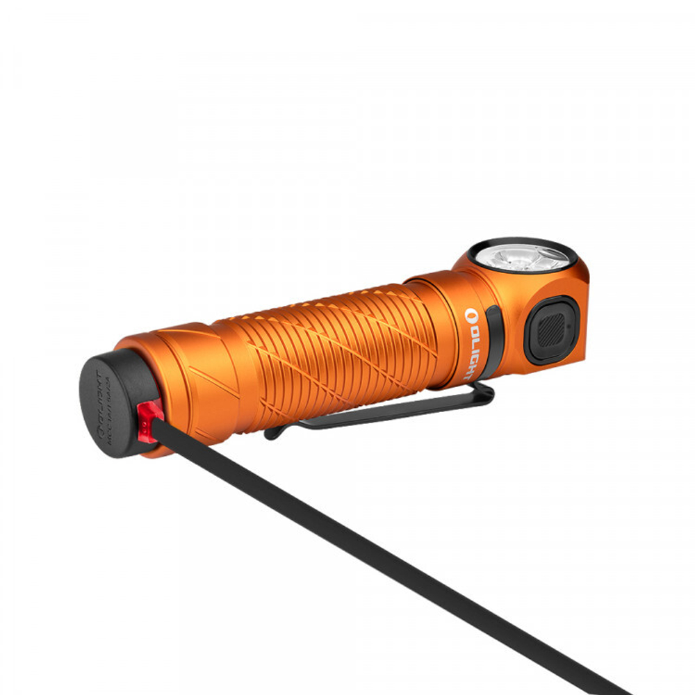 Фонарь налобный Olight Perun 3 orange