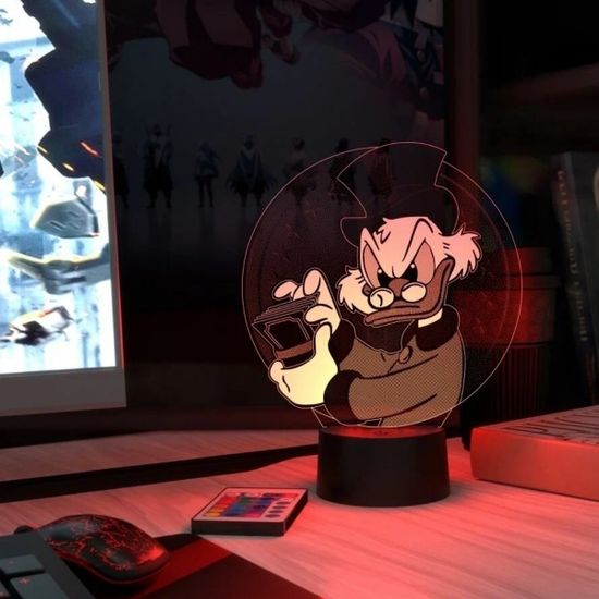 3D лампа Скрудж МакДак