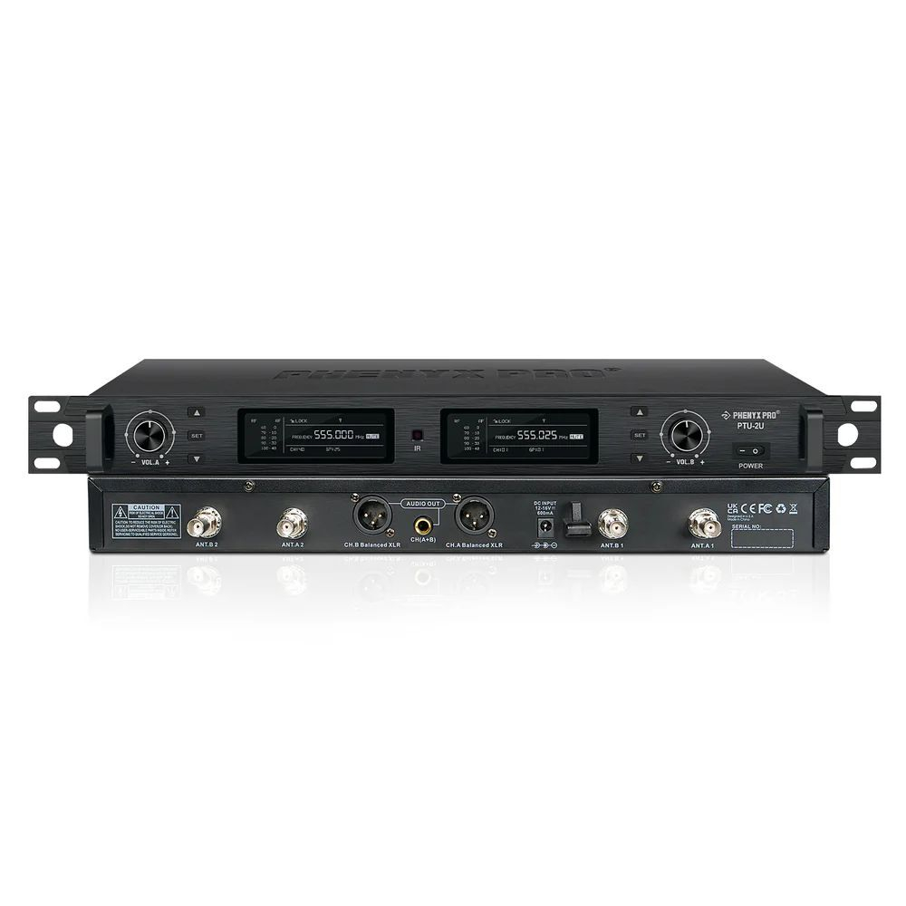 Беспроводная микрофонная система Phenyx Pro PTU-2U