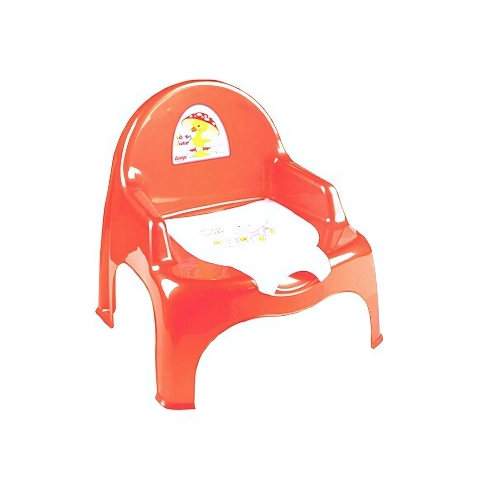 Детский кресло-горшок "НИШ" оранжевый