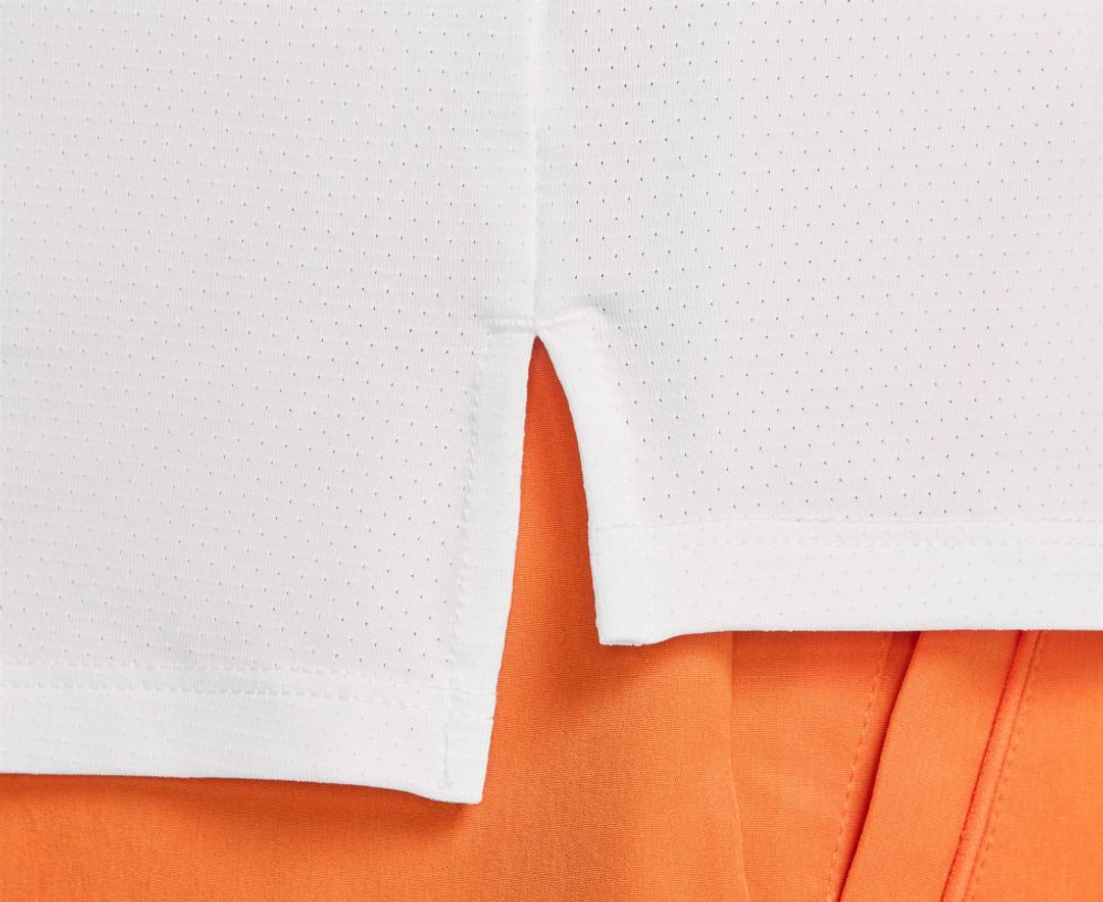 Мужское теннисное поло Nike Court Advantage Dri-Fit Tennis - белый