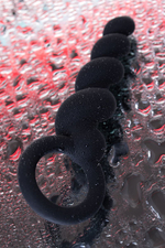 Набор чёрных анальных цепочек Satisfyer Booty Call (Цвет: черный)