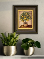 Картина настенная интерьерная в багетной раме 20*23 см