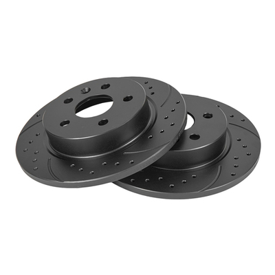 Диск тормозной GANZ задний перфорированный PRO-Line с покрытием (комплект - 2 шт) OPEL Astra J / CHEVROLET Cruze 09- Арт.: GIJ10123S