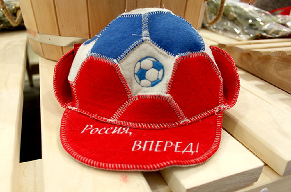 Шапка для бани Классическая темная