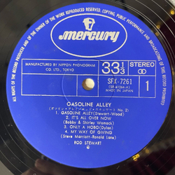 Винтажная виниловая пластинка LP Rod Stewart Gasoline Alley (Japan 1970) (No Obi)