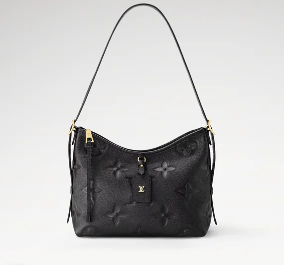 Сумка-хобо Louis Vuitton Carry All черная