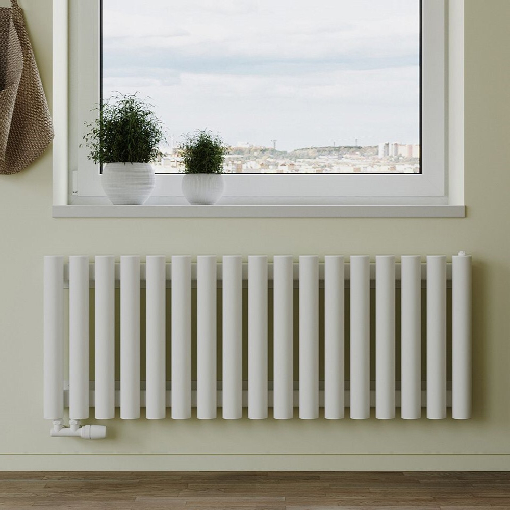 Радиатор трубчатый Guardo Torre 6D-600-17 NK-VER-L R9016(M) белый матовый