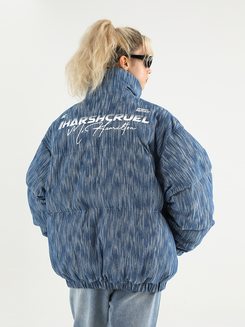 Пуховик HARSHandCRUEL "Milky Way" Puffer Jacket