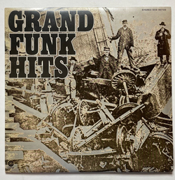 Винтажная виниловая пластинка LP Grand Funk Hits (Japan 1976) (No Obi)