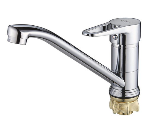 Смеситель SOLONE для кухни, длинный излив,35мм, 4F-A045