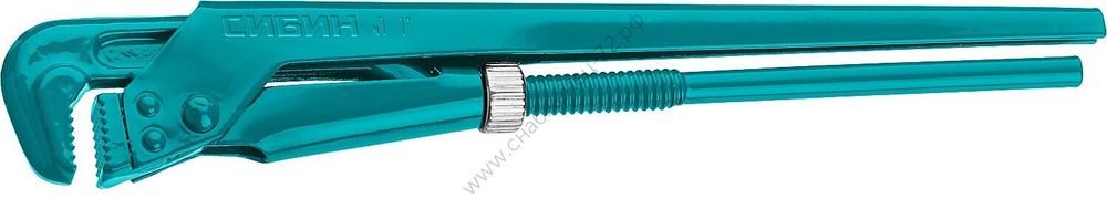 СИБИН №1, 1″, 300 мм, Трубный ключ с прямыми губками (2730-1)