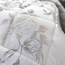 Покрывало 270х270 Blumarine Giorgia Ecru бежевое