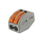 Клемма с рычажком 222-412 без пасты, 2 провода 0,1-2,5 мм2 (5 шт.) 162669