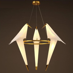 Люстра 9165P-3R gold