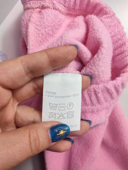 Брюки "Кофтёныши" флисовые  на 6 лет