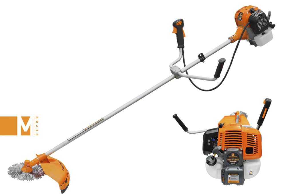 Коса бензиновая с электростартером  CARVER GBC-043ME