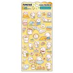 Наклейки декоративные "Милые животные", 17,5х9 см, ассорти 6 видов, FUNSTER (ФАНСТЕР), 6666081