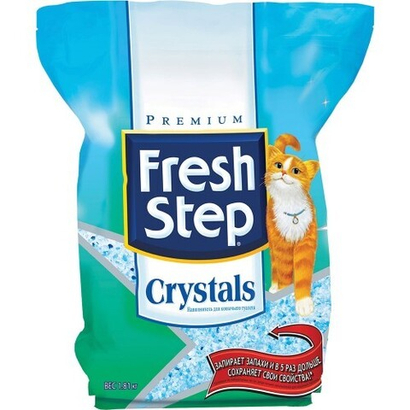 НАПОЛНИТЕЛЬ FRESH STEP® CRYSTALS силикагелевый