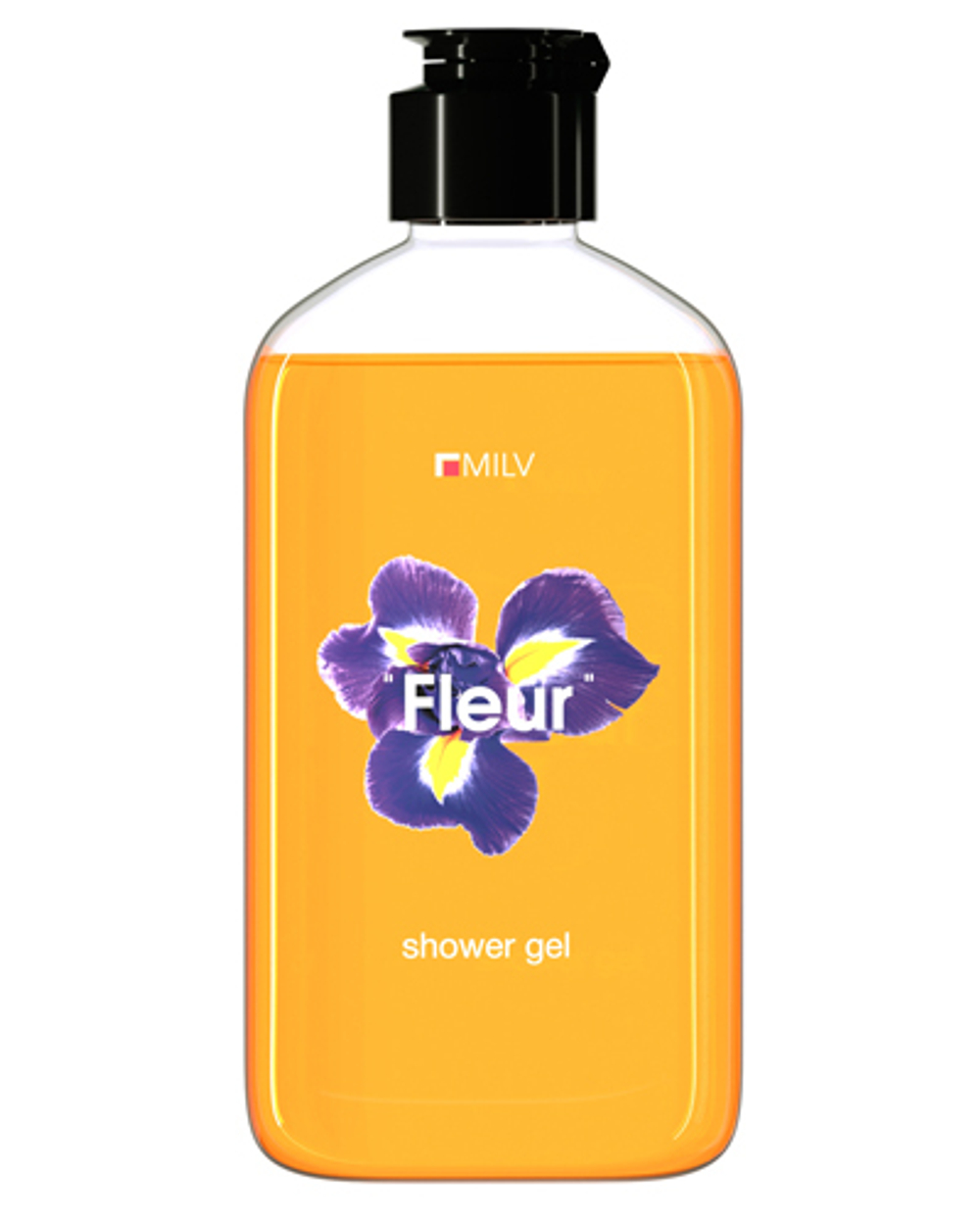 MILV (Арт.18756) Гель для душа Fleur, 340 мл