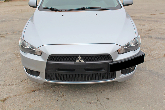 Воздуховоды радиатора в передний бампер цельные (квадрат)