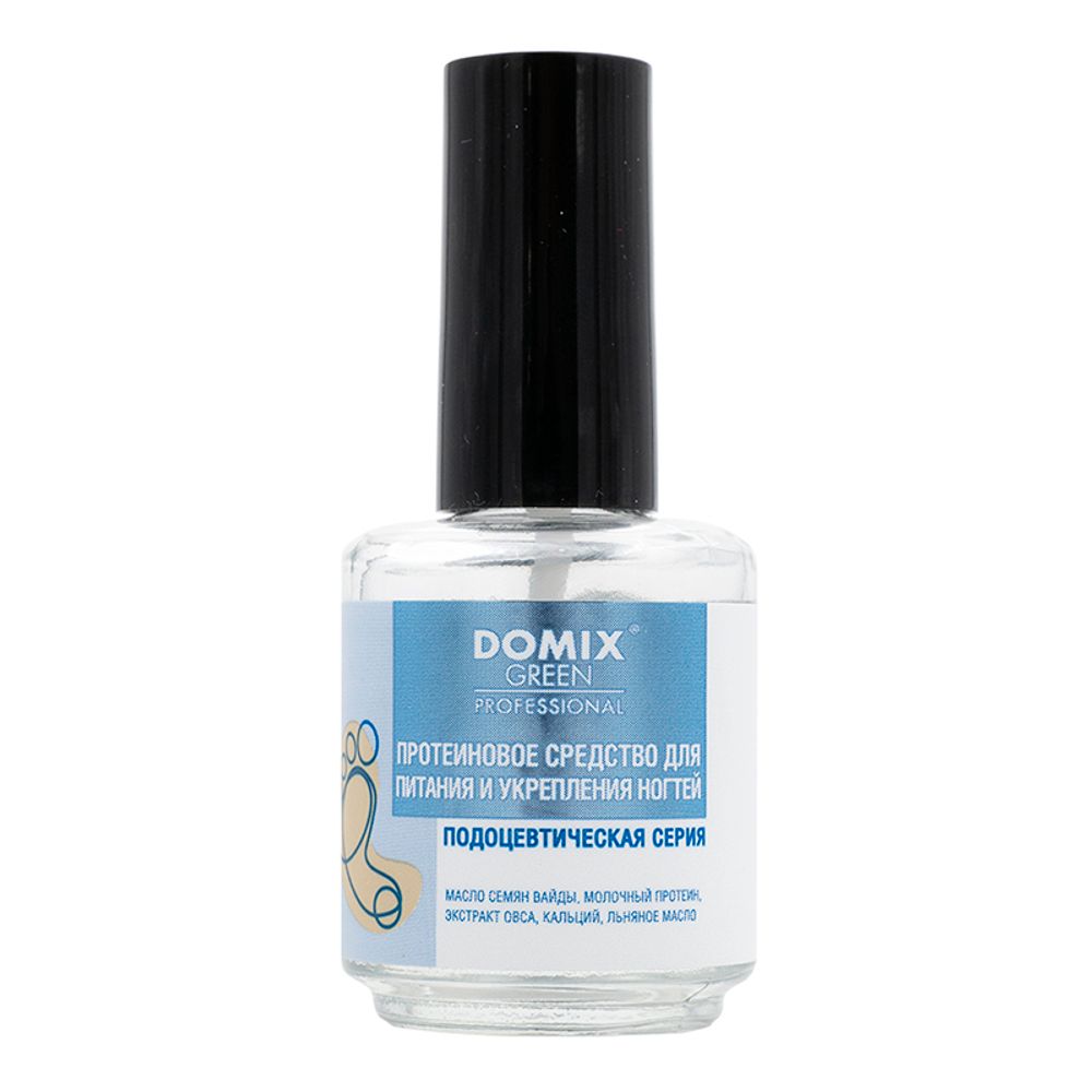 Domix Протеиновое средство для питания и укрепления ногтей, 17 мл