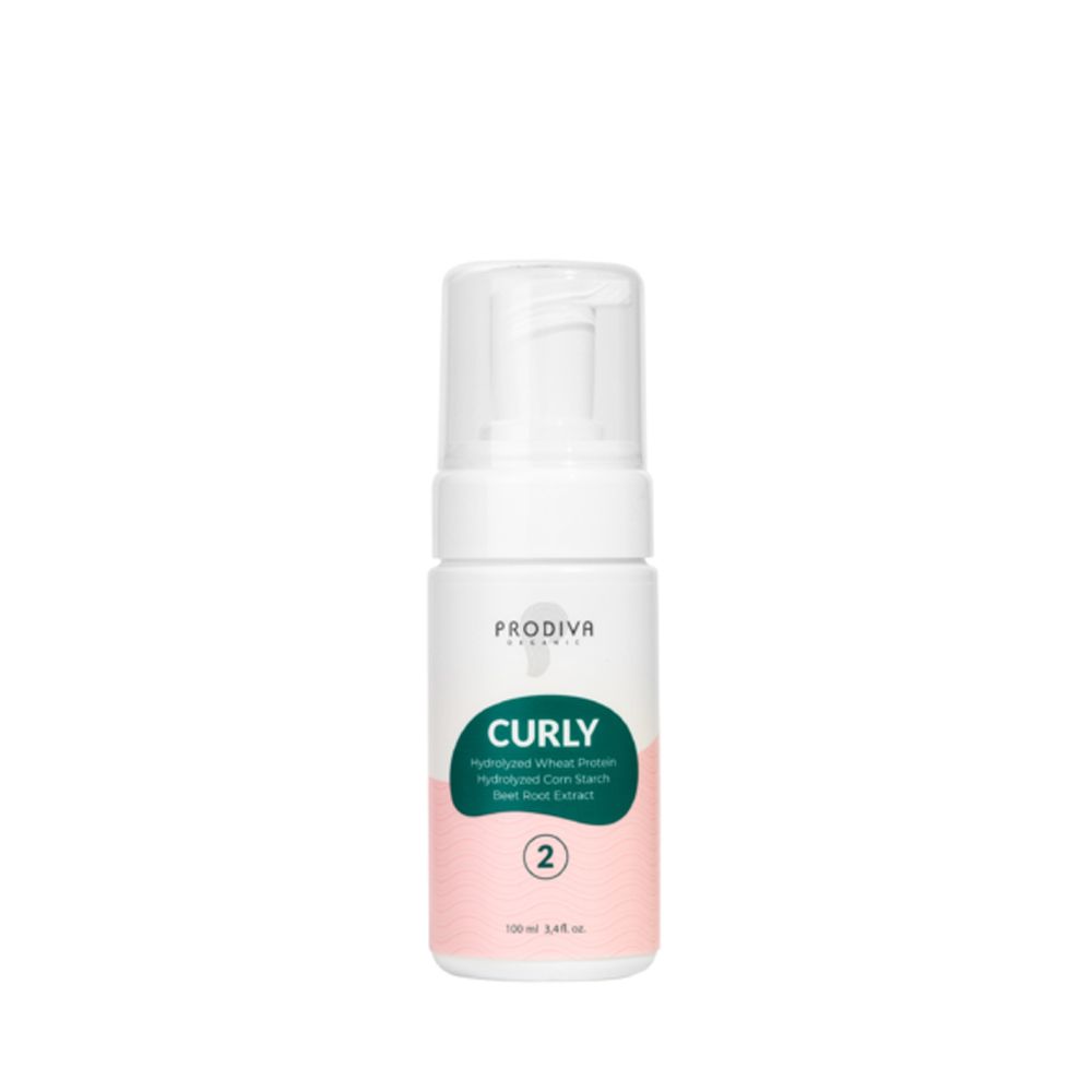 Prodiva Curly Фиксатор нейтрализатор для прикорневого объема и завивки волос Шаг 2 АКЦИЯ!