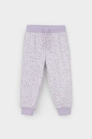 брюки  для девочки  КР 400720/лепесток орхидеи,ромашки к451