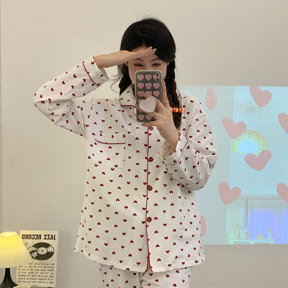 Пижама штаны+рубашка дл/р 3481