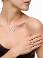 Кольцо "Pearly Look" Gold