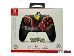 Геймпад проводной PowerA Wired Controller для Nintendo Switch (Pikachu Arcade)