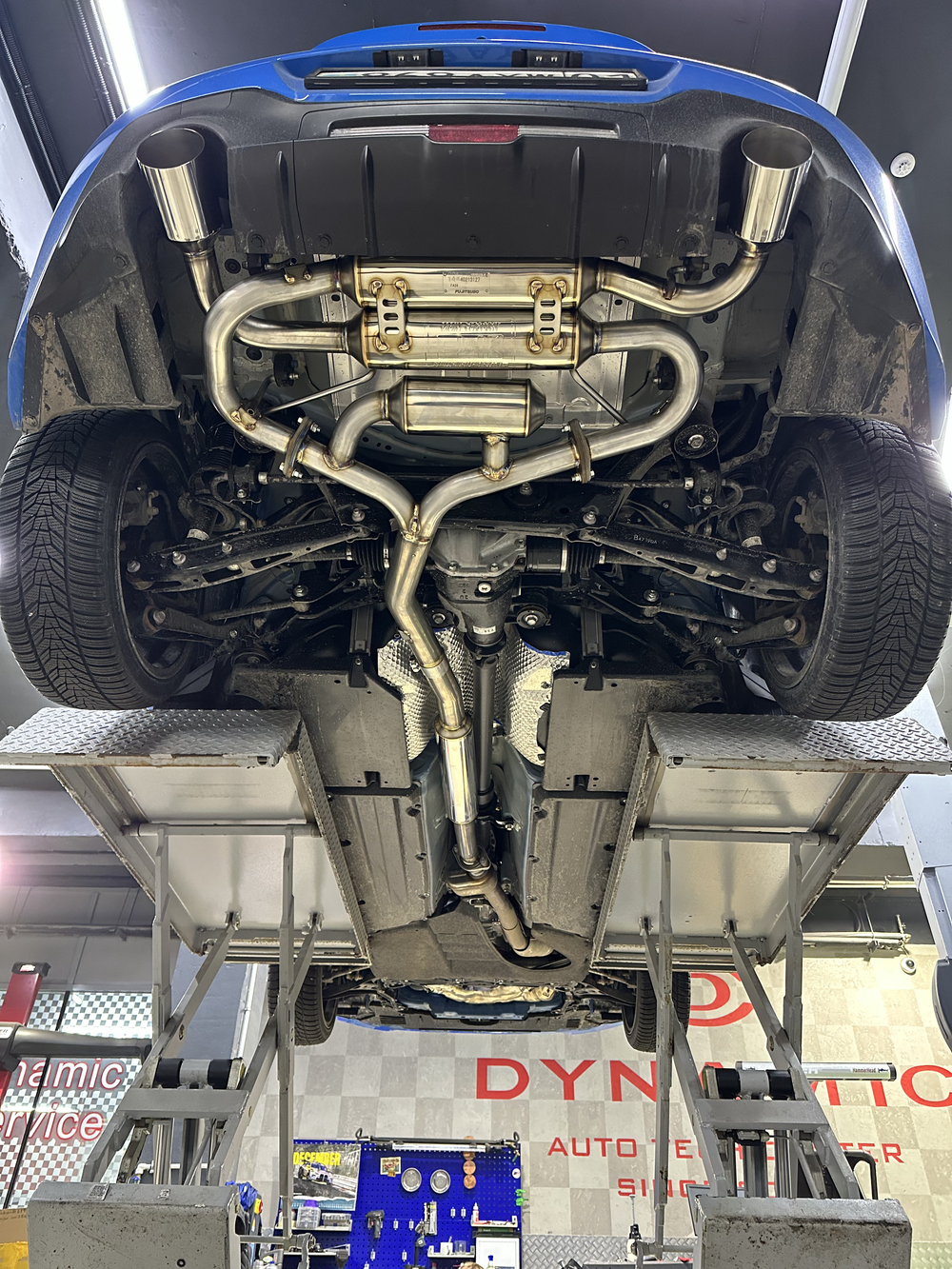 FUJITSUBO A-R Выхлопная система для Toyota GR86 / Subaru BRZ