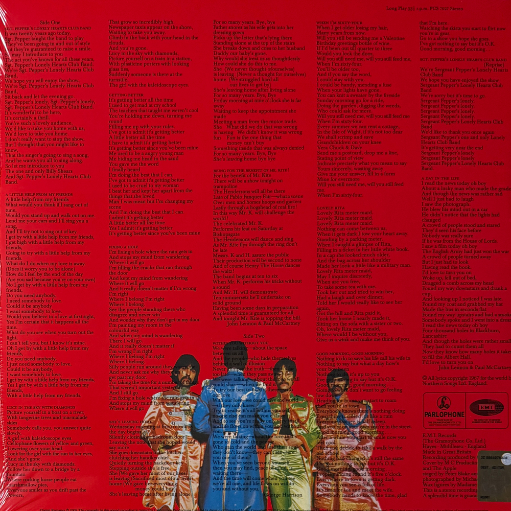 The Beatles – Sgt. Pepper's Lonely Hearts Club Band (Италия 2017г.)