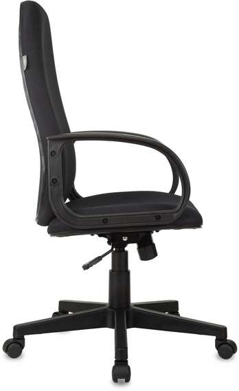 Кресло руководителя Бюрократ Ch-808AXSN темно-серый TW-12 крестов. пластик