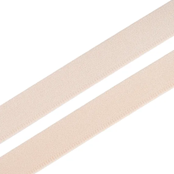 Резинка отделочная бежевая 20 мм (цв. 126), 530/20