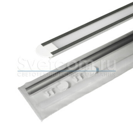 Комплект 2206, врезной, диффузор полуматовый, 2 м, алюминий