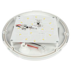 Светильник ЖКХ светодиодный ЭРА SPB-1-08 (W) IP54 8Вт 640Лм 4000К D180 круглый IK08 антивандальный