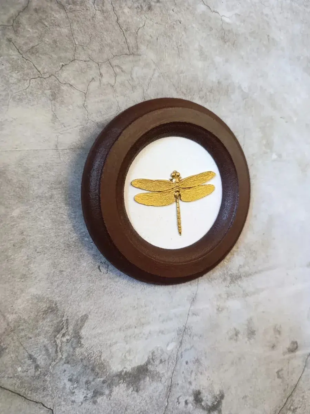 Панно на стену для интерьера Стрекоза