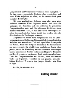 Instrumentation Und Orchestersatz. Einschliesslich Der Verbindung Mit Vocal- Chor- Und Solo-Satz | L. Bussler