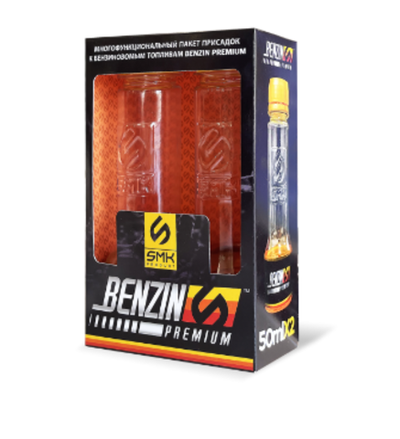 Присадка в бензин Benzin Premium 2 х 50 мл.