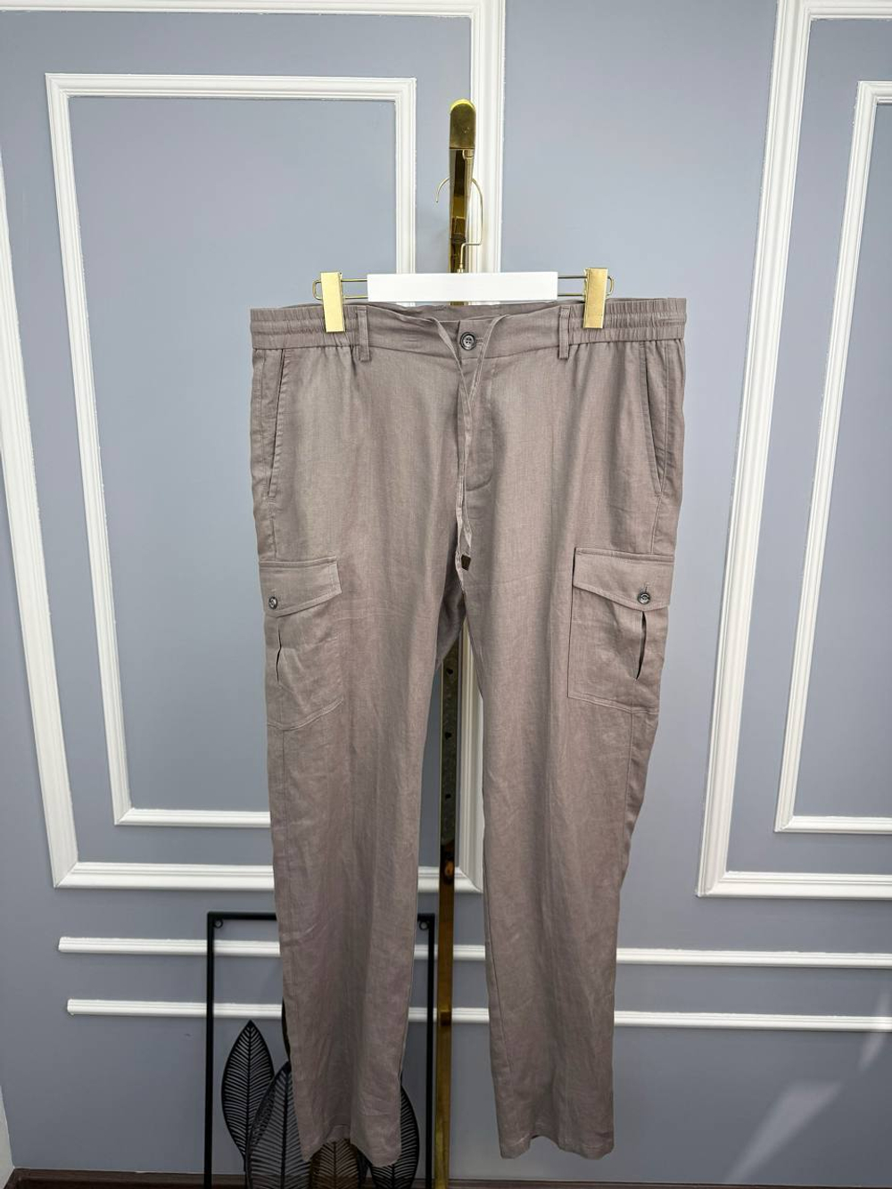 Льняной костюм Brunello Cucinelli
