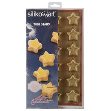 Silikomart Форма для приготовления пирожных Stars силиконовая