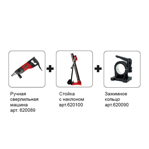 Сверлильная машина DIAM ML-180/3A PRO (комплект) 620113