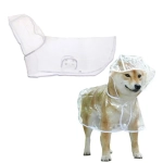 Дождевик для мелких пород собак «KOMFORT», прозрачный, р XL